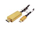 ROLINE GOLD Type C - HDMI Cable, M/M, 2 m