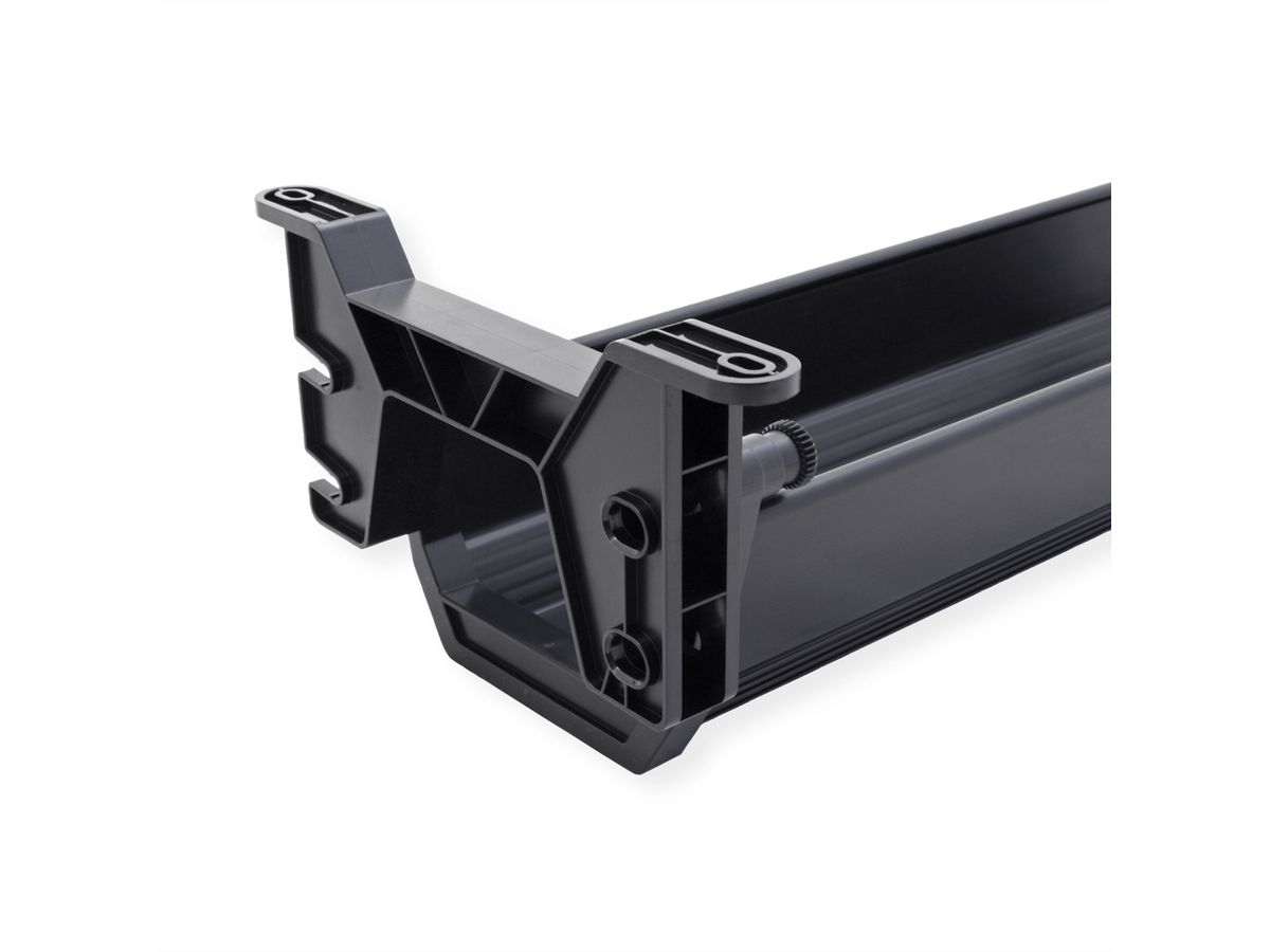 ROLINE Cable Organizer, Under Desk Mount, black, 44.9 cm