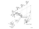 ROLINE LCD Monitor Stand Pneumatic, Desk Clamp, Pivot, 2 Joints