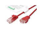 ROLINE GREEN UTP Data Center Patch Cord Cat.6A (Class EA), LSOH, Slim, red, 5 m