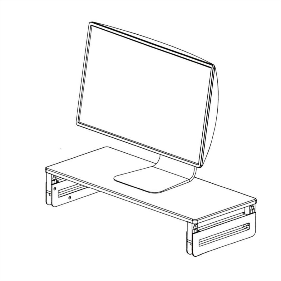 VALUE Height-adjustable Monitor/Laptop Stand