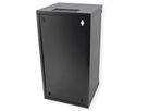 ROLINE 10-inch wall-mounted housing 12 U, 312x300 WxD black