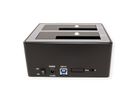 ROLINE 2.5" / 3.5" SATA HDD/SSD Docking Station, USB 3.2 Gen 1, HDD Clone-Function