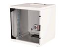 ROLINE 10-inch wall-mounted housing 6 U, 312x300 WxD grey