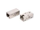 ROLINE RJ-45 Modular Coupler, Cat. 6A (Class EA), shielded, metal housing