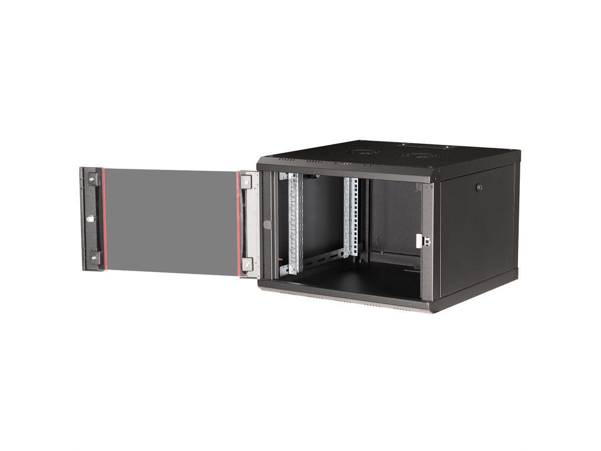 ROLINE 19-inch wall-mounted housing Pro 7 U, 600x600 WxD black