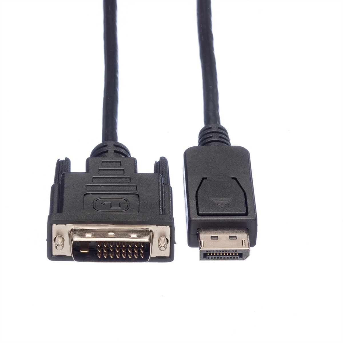 ROLINE DisplayPort Cable, DP-DVI (24+1), M/M, black, 2 m
