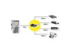 VALUE PCI-Express Card, 4x USB 3.2 Gen 1.5 Gbit/s