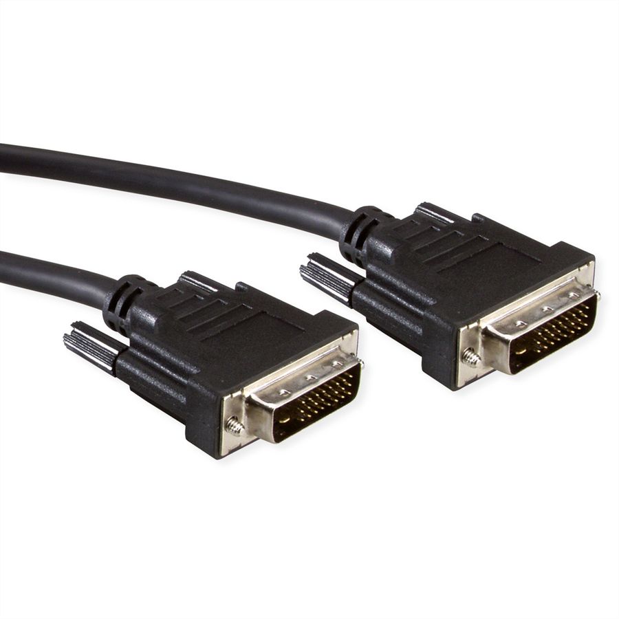 STANDARD Monitor DVI Cable, DVI M - DVI M, (24+1) dual link, 2 m