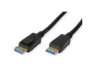 ROLINE DisplayPort Cable, v2.0, DP-DP, M/M, black, 1.5 m