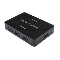 VALUE USB 3.2 Gen 1 Desktop Hub, 7 Ports, with Power Supply