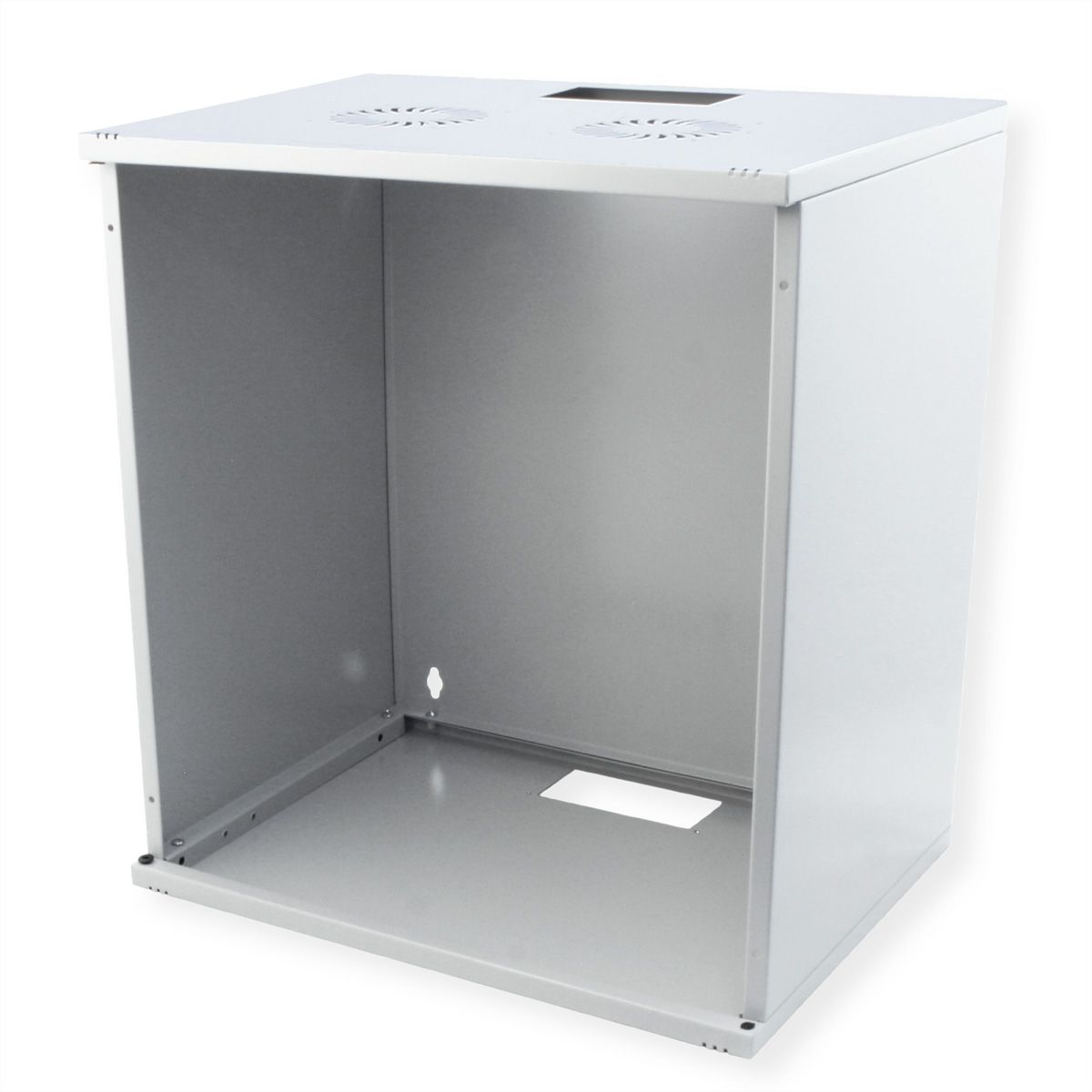 ROLINE 19-inch wall-mounted housing Basic 12 U, 540x400 WxD kit grey