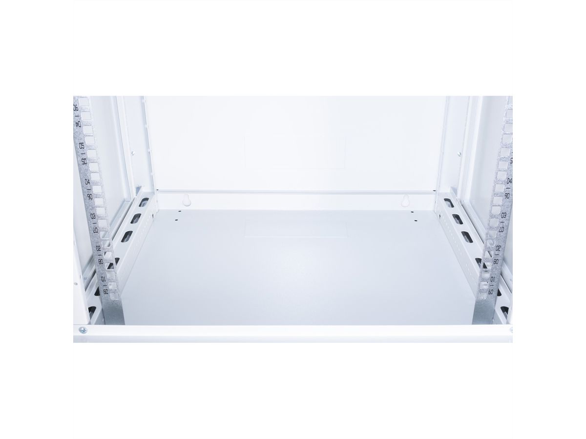 ROLINE 19" Wall Cabinet Basic Plus 9U, 600x450 BxT grey