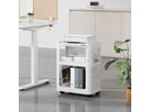 VALUE Open Shelf Mobile Cabinet, white