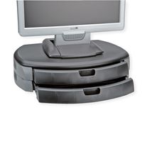 ROLINE Dual Monitor/Printer Stand Trend, black