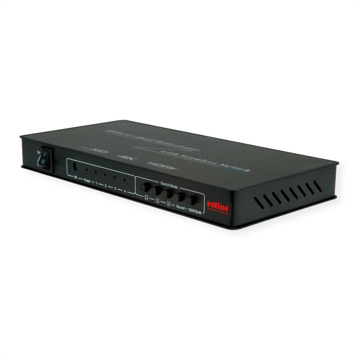ROLINE HDMI 4x1 QUAD Multi-Viewer, with Seamless Switch