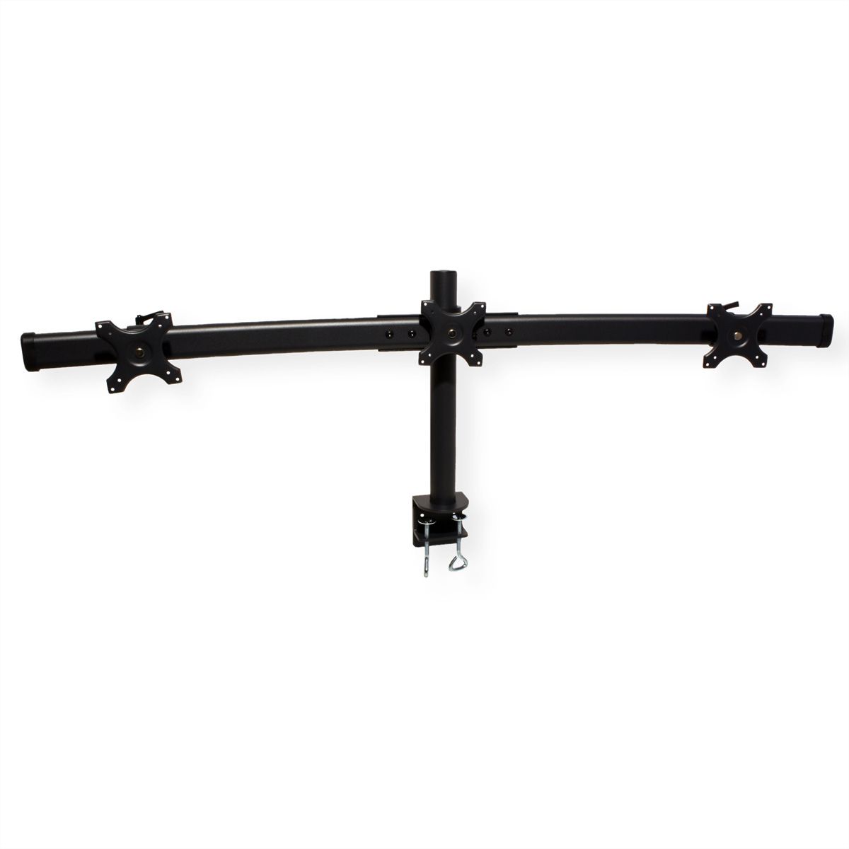 VALUE Triple LCD Arm, Desk Clamp, black