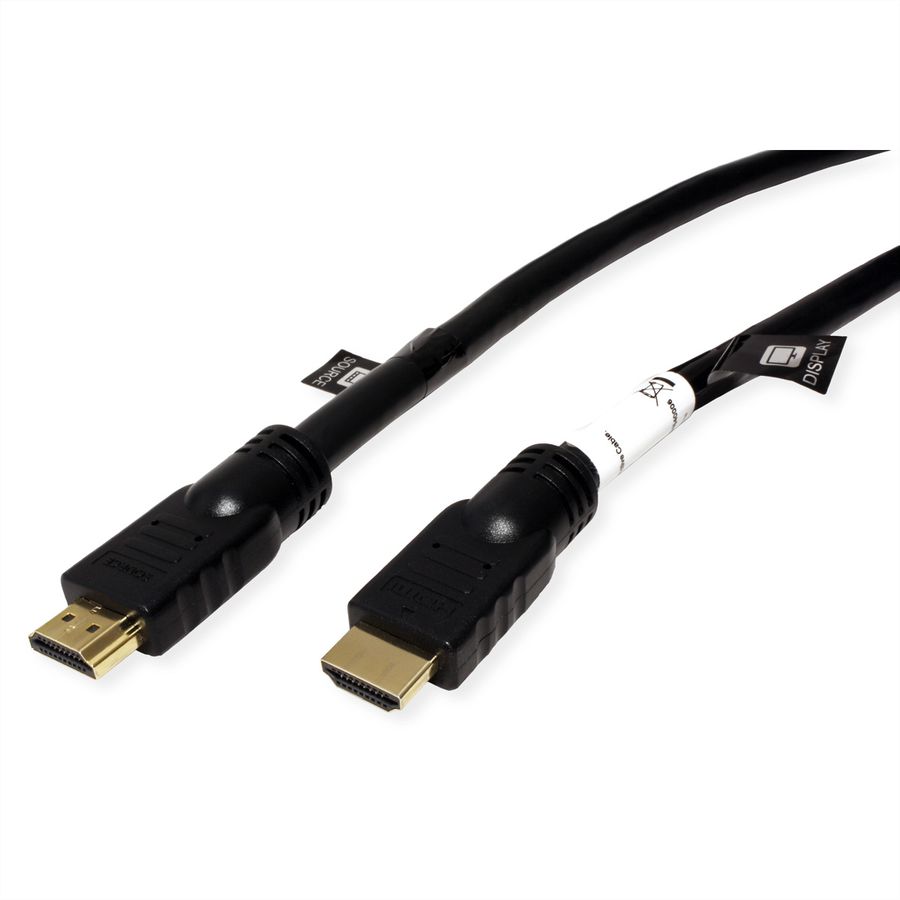 ROLINE UHD HDMI 4K Active Cable, M/M, 15 m