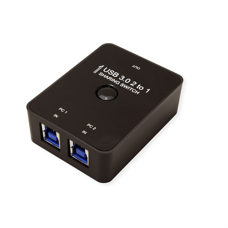 VALUE Manual USB 3.2 Gen 1 Switch, 2 Ports