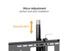 VALUE TV Wall Mount, tiltable, 37" - 80" (93,98 - 203,2 cm), < 75kg, VESA 600x400