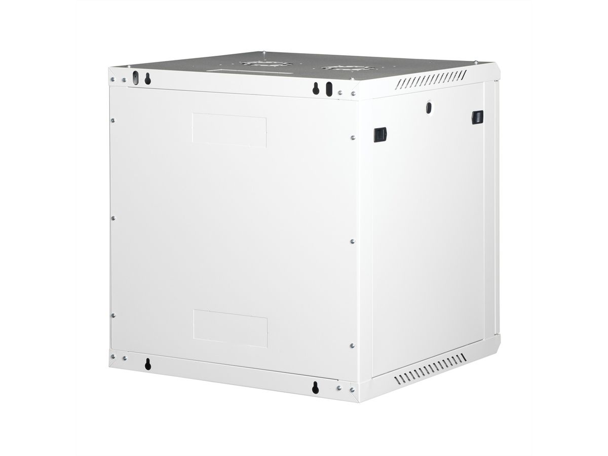 ROLINE 19" Wall Cabinet Basic Plus 12U, 600x600 BxT grey