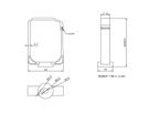 VALUE 19" Cable Manager, 60 x 44 mm, 5 pcs, black