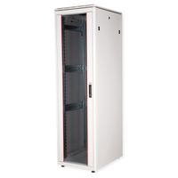 ROLINE 19-inch Network Cabinet Pro 42 U, 600x800 WxD glass door grey