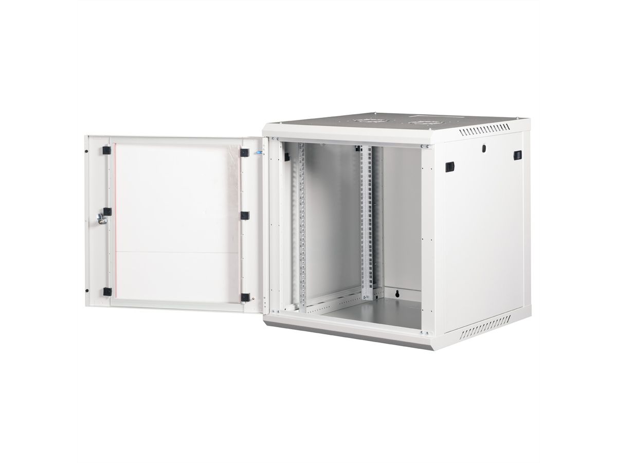 ROLINE 19" Wall Cabinet Basic Plus 12U, 600x600 BxT grey