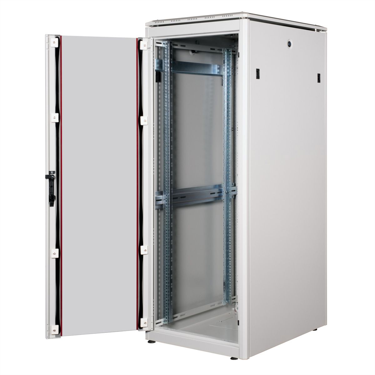 ROLINE 19-inch network cabinet Pro 32 U, 600x800 WxD glass door grey
