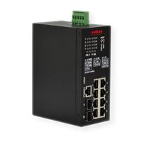 ROLINE Gigabit Switch 10-Port, (8x RJ45+2x SFP) Layer2 PoE+ Smart Managed