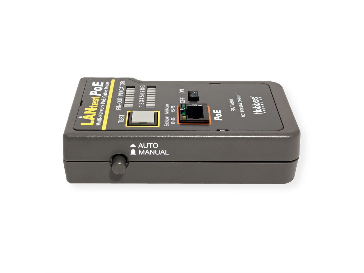 HOBBES LANtest Multinetwork PoE Cable Tester