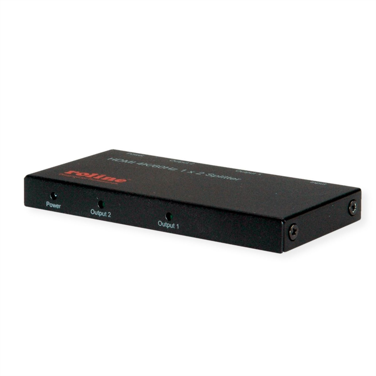 ROLINE HDMI Splitter, Ultra Slim, 2-way