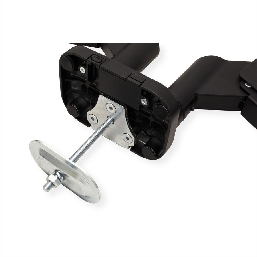 VALUE Dual LCD Monitor Arm, Desk Clamp, 5 Joints, Space Saving