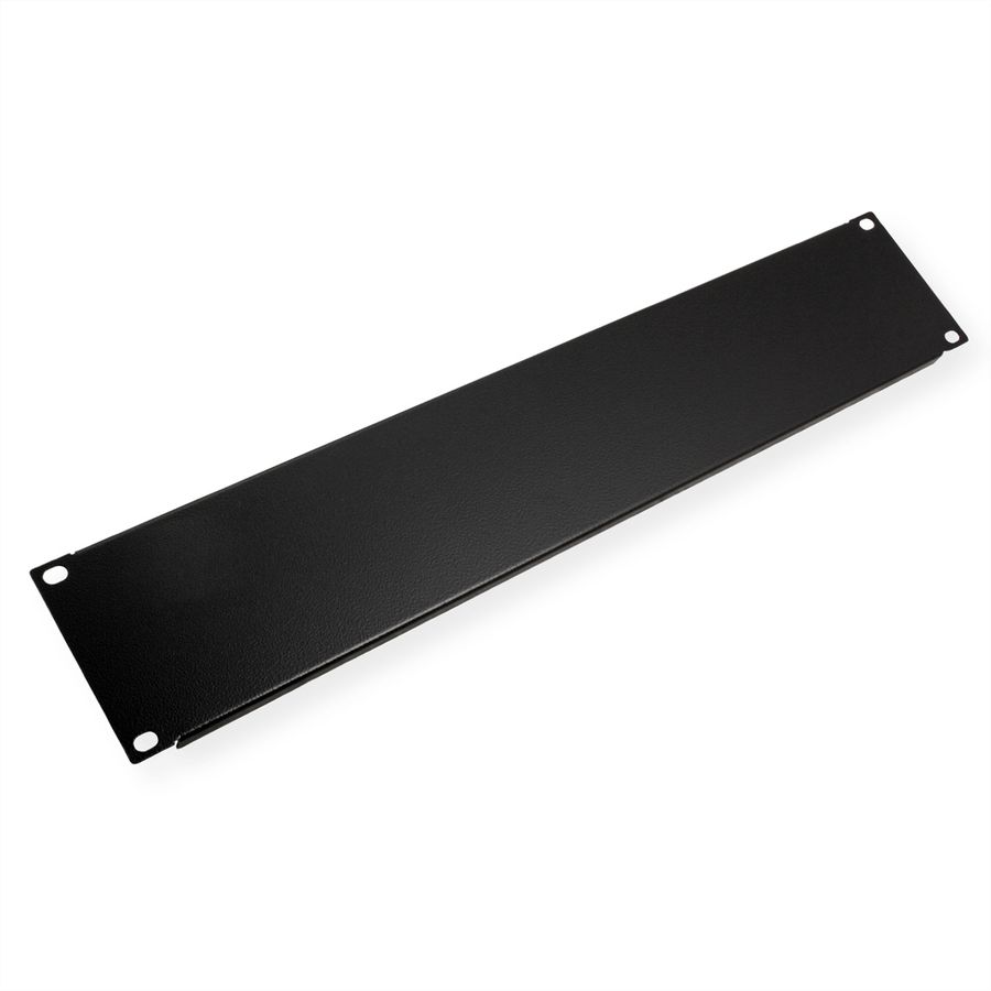 ROLINE 19-inch blanking panel 2U black