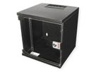 ROLINE 10-inch wall-mounted housing 6 U, 312x300 WxD black