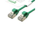ROLINE GREEN U/FTP DataCenter Patch Cord Cat.6A (Class EA), LSOH, slim, green, 0.3 m