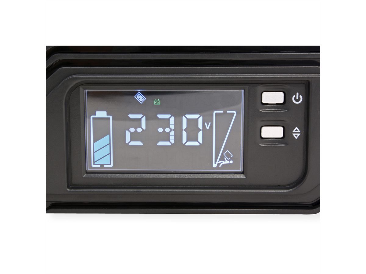 ROLINE LineSecure III 1000R - Line Interactive UPS, Rack Version