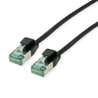 ROLINE RM U/FTP DataCenter Patch Cord Cat.6A (Class EA), slim, black, 2 m