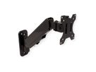 VALUE LCD Monitor Arm, Desk Clamp, 4 Joints, Pivot, black
