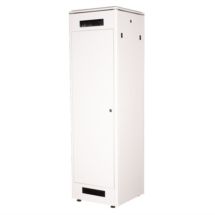 ROLINE 19-inch Network Cabinet Pro 42 U, 600x600 WxD glass door grey