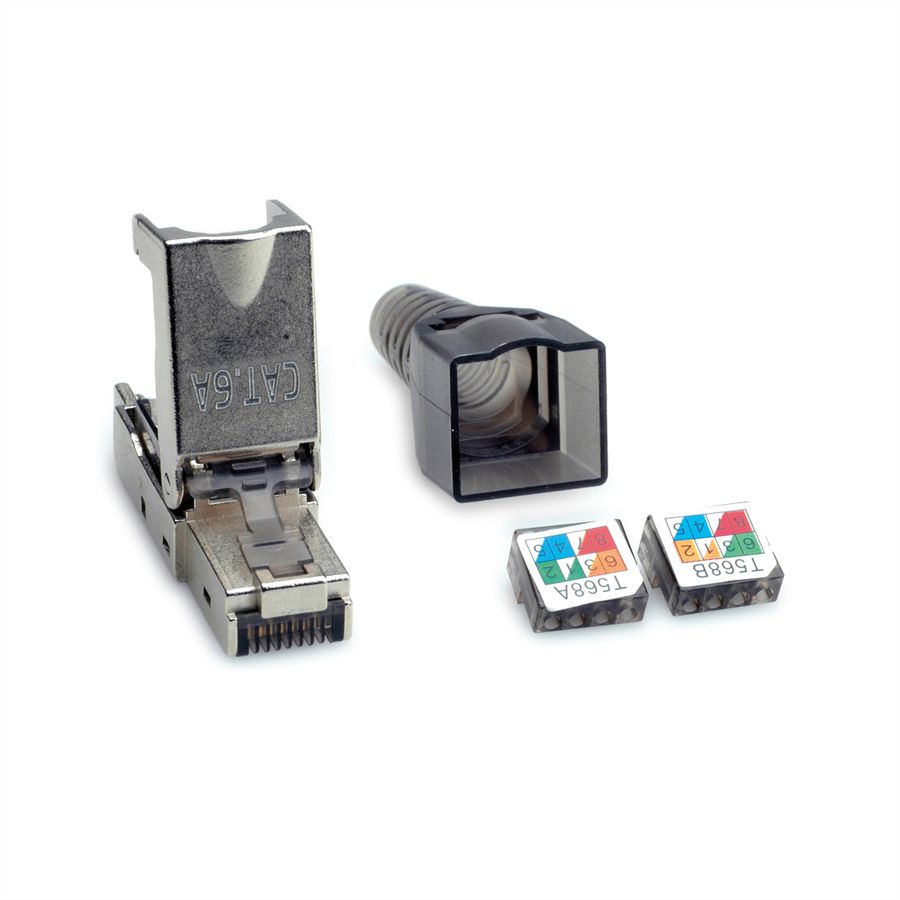 VALUE Field Plug Cat.6A (Class EA), STP