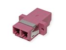 VALUE Fibre Optic Adapter LC/LC Duplex, OM4