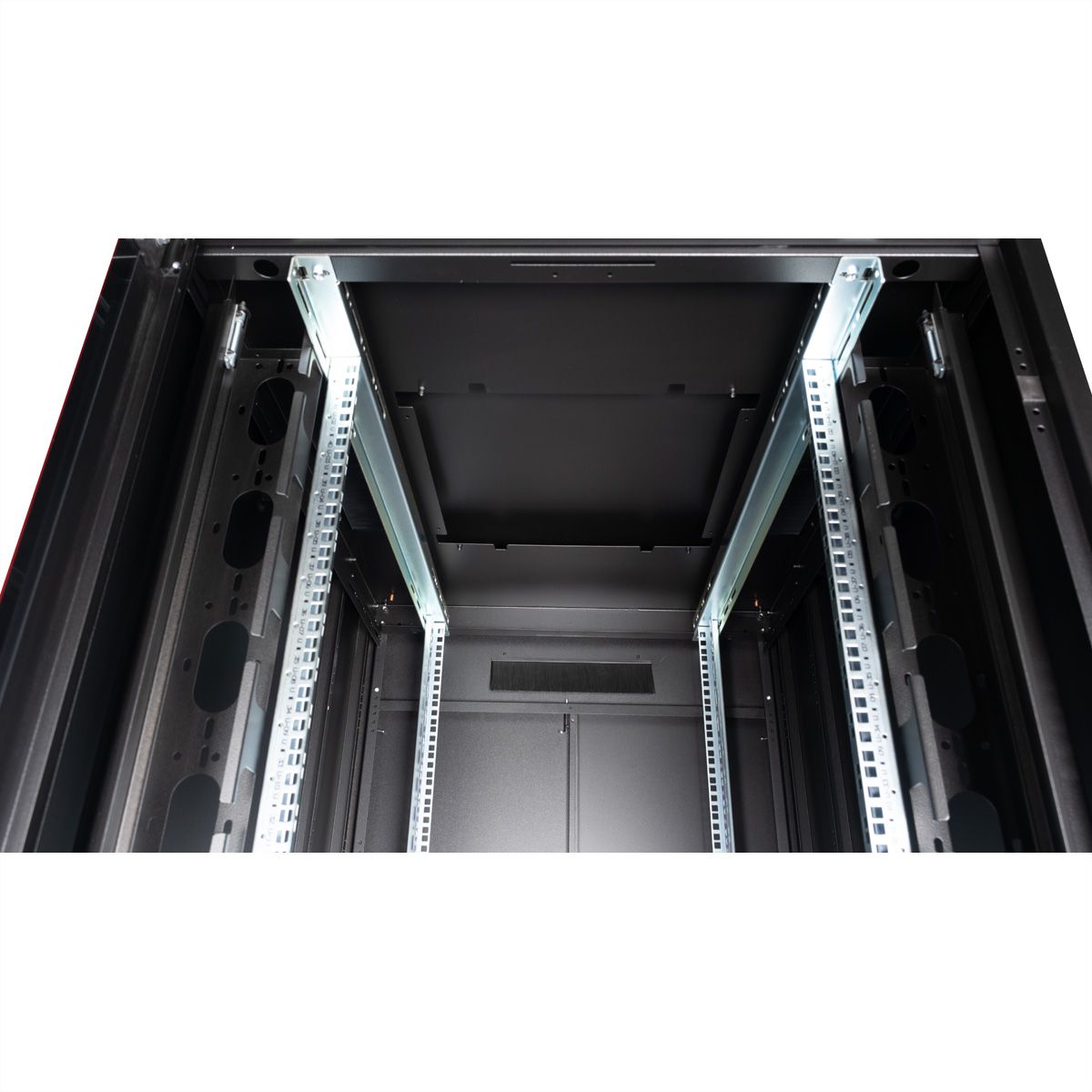 ROLINE 19-inch Network Cabinet Pro 47 U, 600x600 WxD glass door black