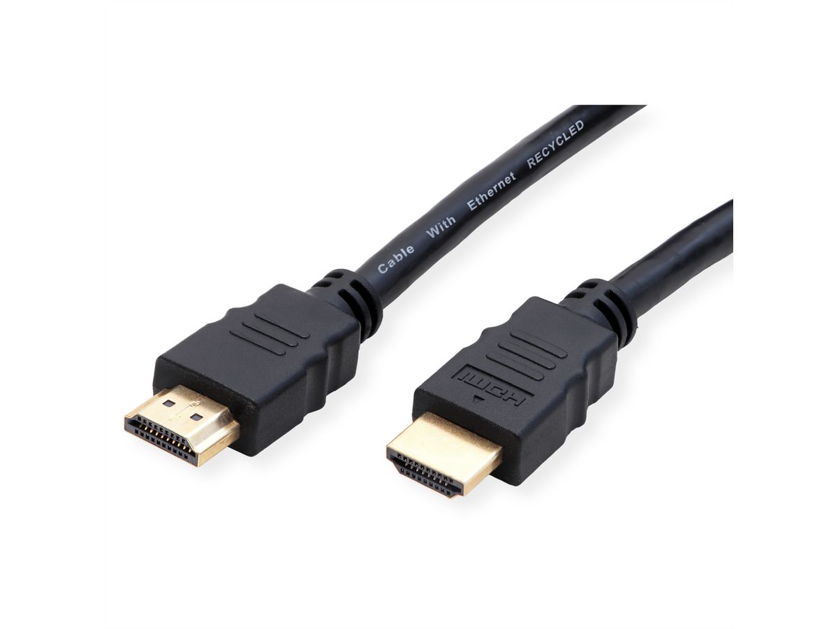 ROLINE RM  HDMI 8K (7680 x 4320) Ultra HD Cable + Ethernet, M/M, black, 5 m