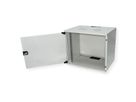 ROLINE 19-inch wall-mounted housing Basic 9 U, 540x400 WxD kit grey