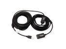 USB 2.0 Extension Cable, active with Repeater, black, 15 m