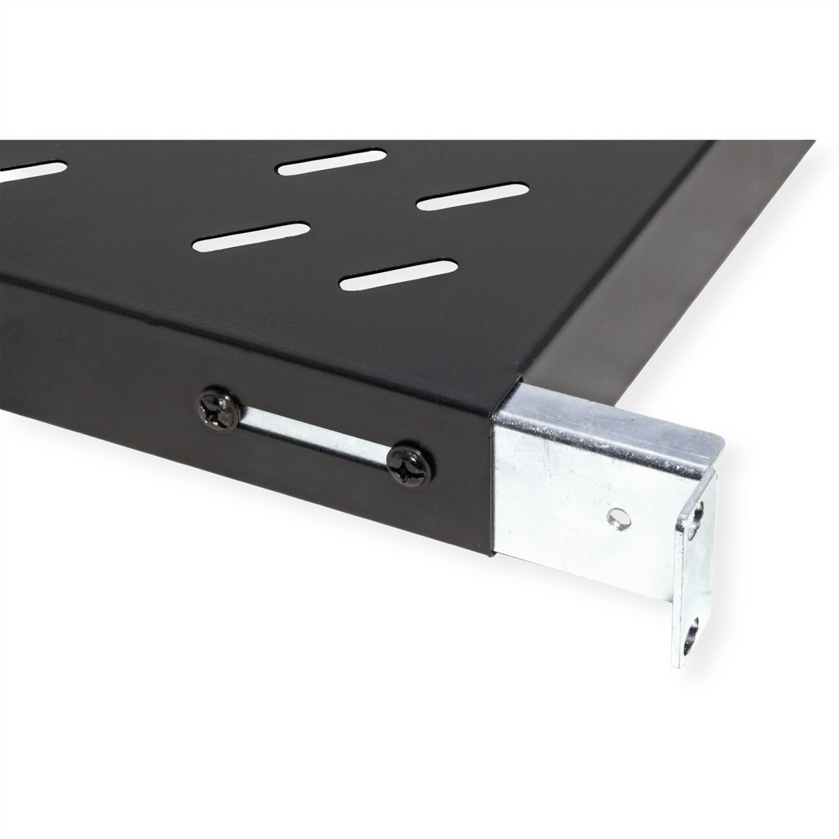 VALUE 19" 1U Adjustable Shelf for Cabinets, 440 x 568 mm, max. load 50 kg