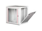 ROLINE 19" Wall Cabinet Basic Plus 12U, 600x600 BxT grey