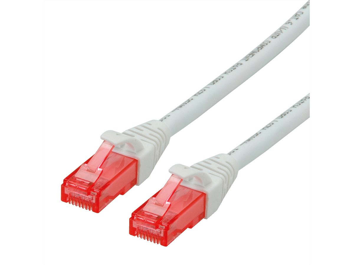 ROLINE UTP Cable Cat.6 Component Level, LSOH, white, 1.5 m