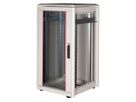 ROLINE 19-inch Network Cabinet Pro 22 U, 600x600 WxD glass door grey